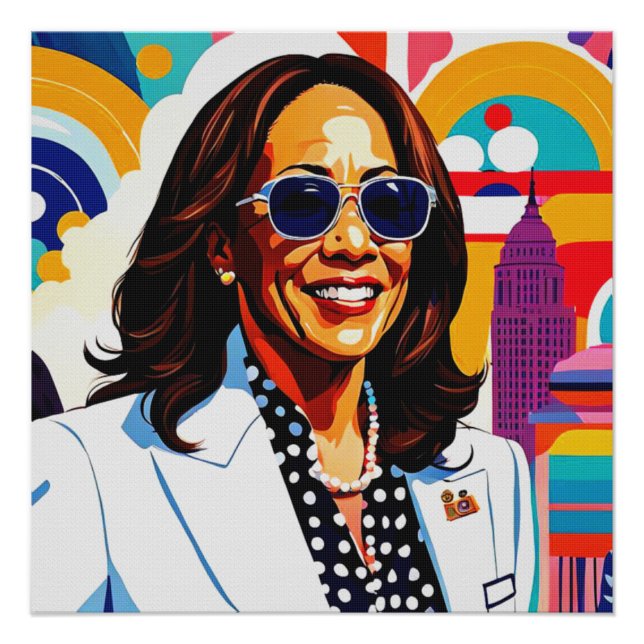 PÔSTER KAMALA HARRIS 5 (Frente)