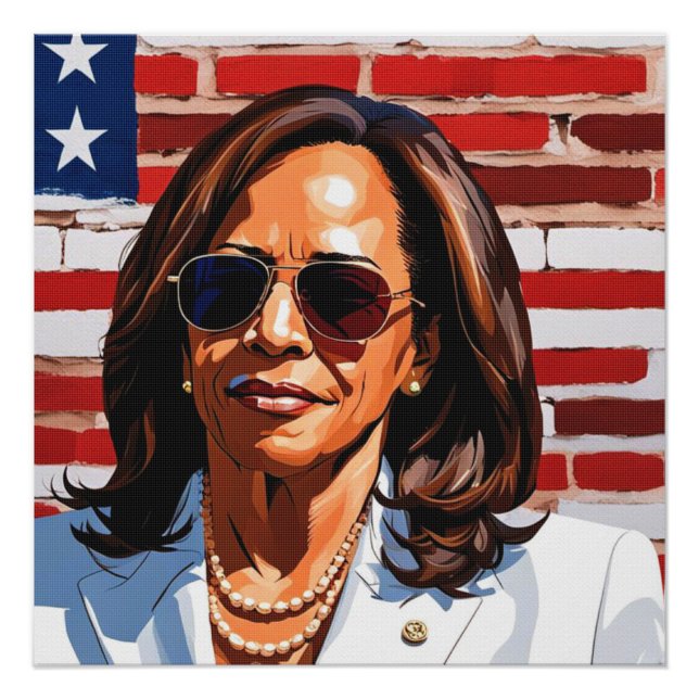 PÔSTER KAMALA HARRIS ALT (Frente)