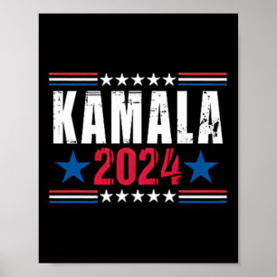 Poster Kamala Harris Dedo Médio Diga Isso Ao Meu Rosto 20