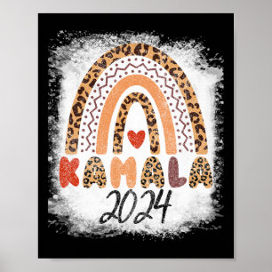 Poster Kamala Harris é presidente feminino