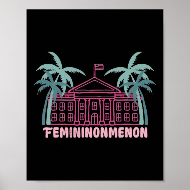 Poster Kamala Harris engraçada  (Frente)
