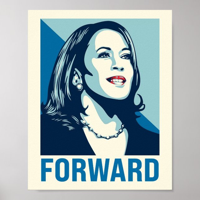 POSTER KAMALA HARRIS FORWARD (Frente)