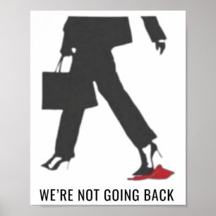 Poster Kamala Harris Heels Passando Na Eleição Red Mega H