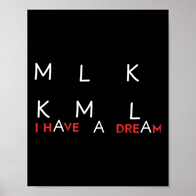 Poster Kamala Harris Mlk Kml Eu Tenho Um Sonho Pres Eleiç (Frente)