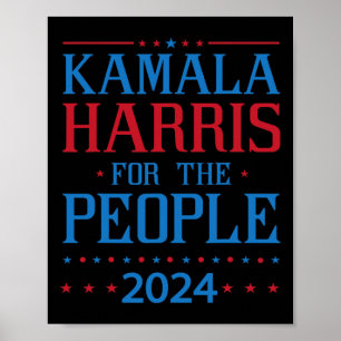 Poster Kamala Harris Para As Eleições De 2024 Para As Pes