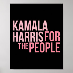 Poster Kamala Harris Para As Pessoas - Aka 2020 Vice Pres