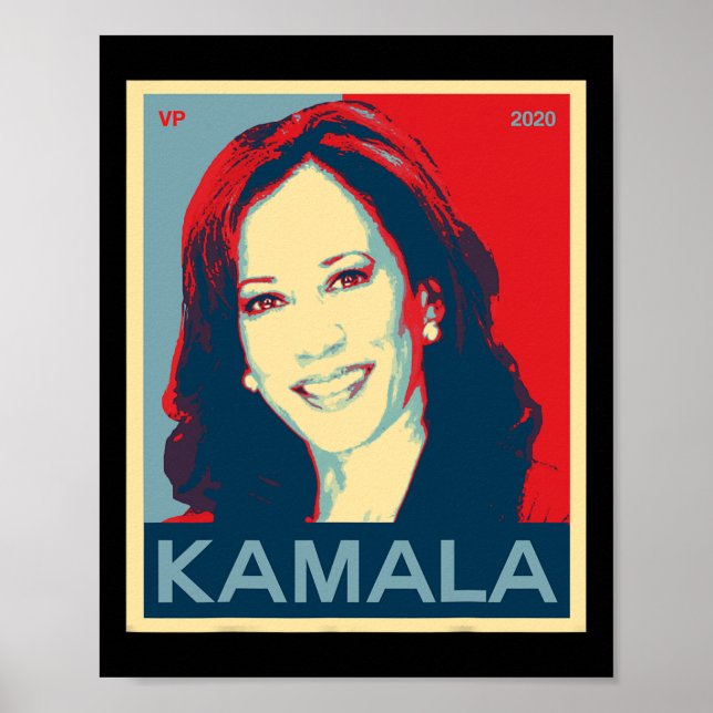 Poster Kamala Harris Para O Vice-Presidente 2020 (Frente)