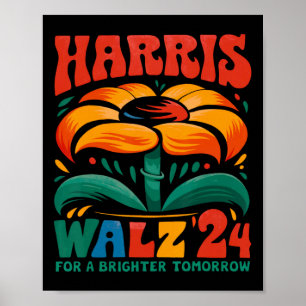 Poster Kamala Harris Tim W 2024 Peace Lgbt Harris W Waltz
