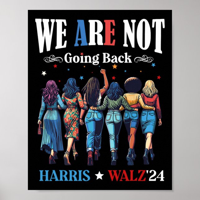 Poster Kamala Harris Waltz 24 Madam Pr (Frente)