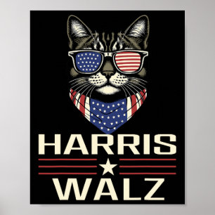 Poster Kamala Harris Wheimer 2024 Harris Waltz Democratic