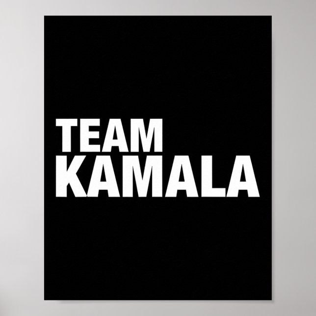 Poster Kamala Kamala Harris Para Presidente (Frente)