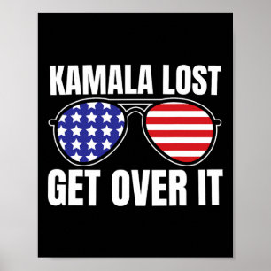 Poster Kamala Perdeu A Sua Engraçada Vitória Eleitoral