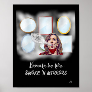 Poster Kamala Seja como Fumar em Espelhos