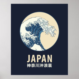 Poster Kanagawa, Japão