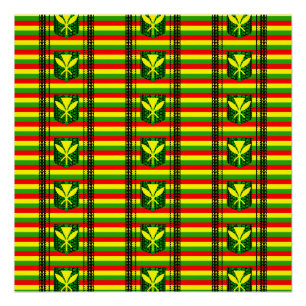 Pôster Kanakan tribal Maoli