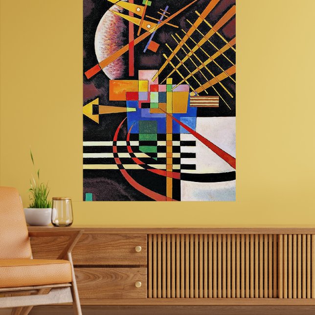 Poster Kandinsky - Above and Left, (Sala de Estar 2)