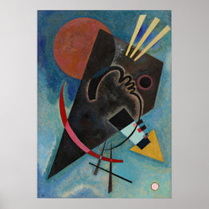 Poster Kandinsky - Apontado e redondo