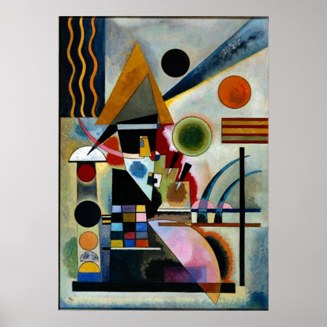 Pôster Kandinsky - Balançando (Frente)