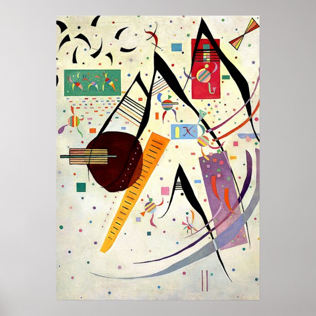 Poster Kandinsky - Black Points (Frente)