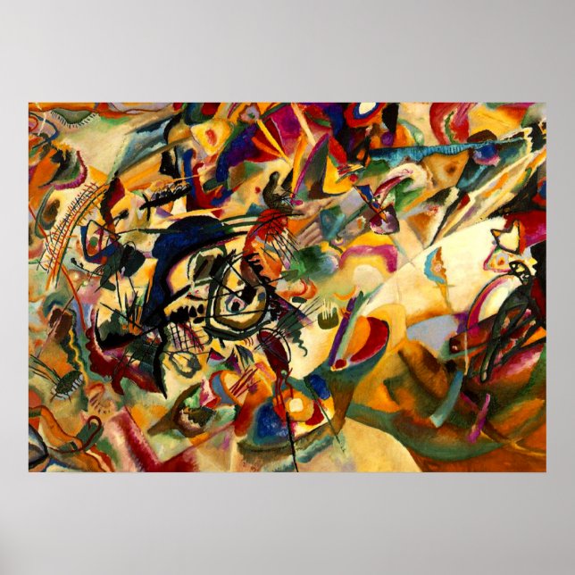 Poster Kandinsky - Composição VII (Frente)