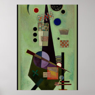 Poster Kandinsky - Imagem de abstrato popular e estendida