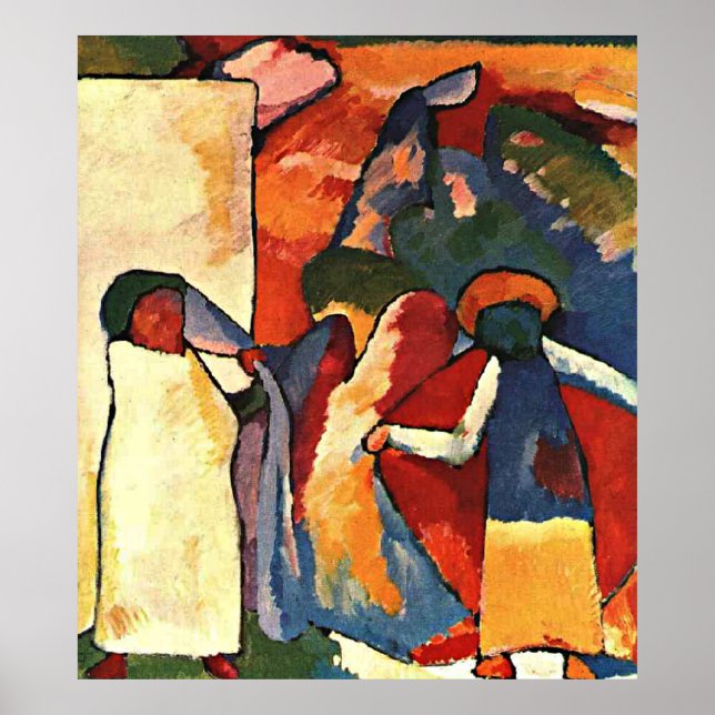 Poster Kandinsky - Improvisation 6, (African), (Frente)
