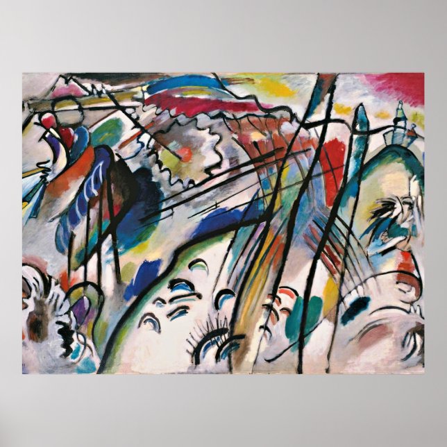 Poster Kandinsky - Improvização (Frente)