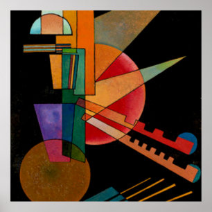 Poster Kandinsky - Interpretação Abstrata