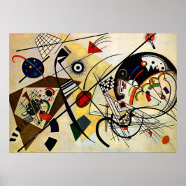 Pôster Kandinsky - Linha transversal