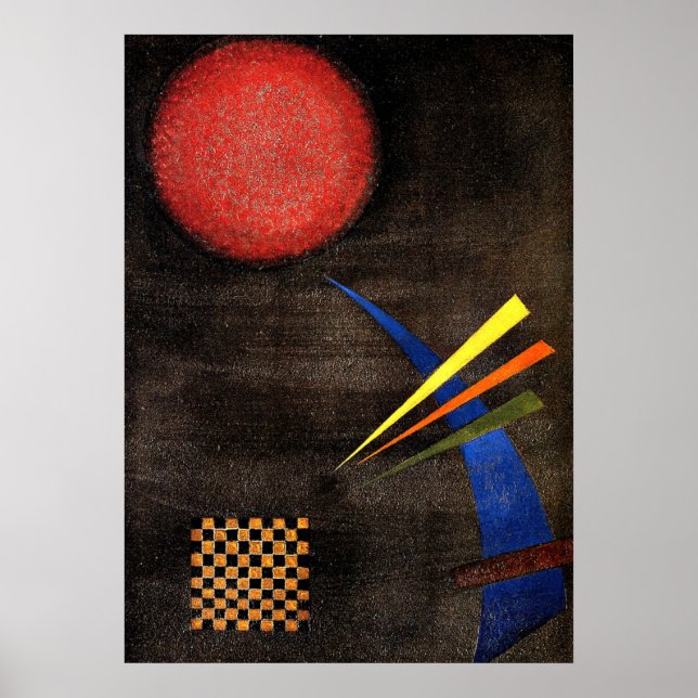 Poster Kandinsky - Moderadamente (Frente)