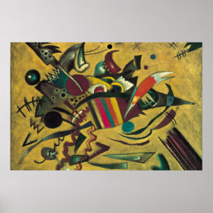 Poster Kandinsky Modern Absract Expressionista Trabalho d