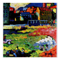 Kandinsky - Munique-Schwabing com a Igreja