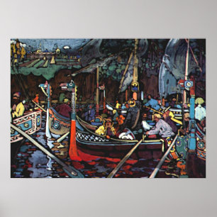 Poster Kandinsky - Música Volga