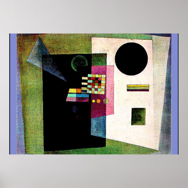 Poster Kandinsky - No Resto (Frente)