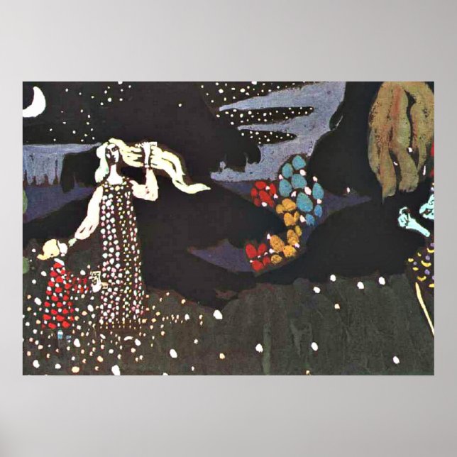 Poster Kandinsky - Noite (Frente)