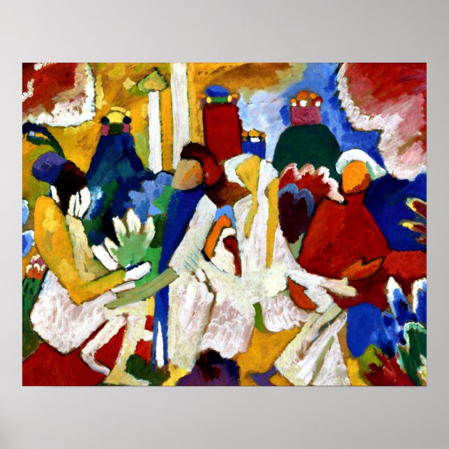 Poster Kandinsky - Oriental (Frente)