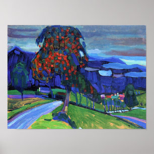 Poster Kandinsky - Outono em Murnau,