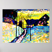 Kandinsky - Paisagem de inverno
