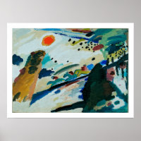 Kandinsky - Paisagem Romântica