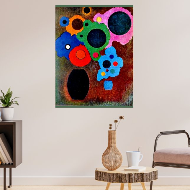 Poster Kandinsky - Preto Crescente, (Sala de Estar 3)