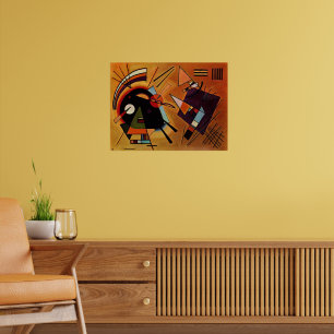Poster Kandinsky - Preto e Violeta,