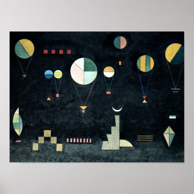 Poster Kandinsky - Shallow Deep (Frente)