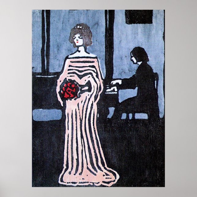 Poster Kandinsky - The Singer (Frente)