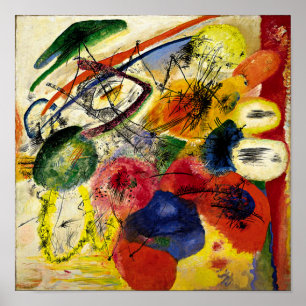 Pôster Kandinsky - Traços Pretos