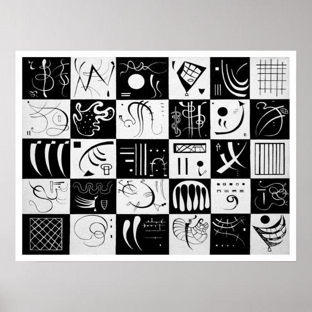 Poster Kandinsky - Trente, 1936 (Frente)