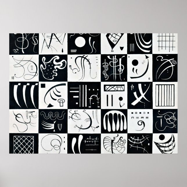 Pôster Kandinsky - Trinta (Frente)