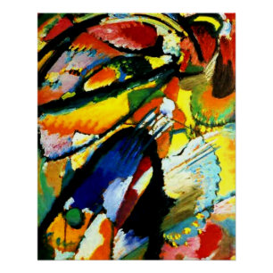 Pôster Kandinsky - Um Anjo do Juízo Final,