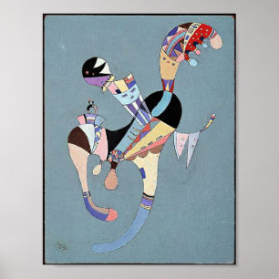 Poster Kandinsky - Uma Figura Flutuante,