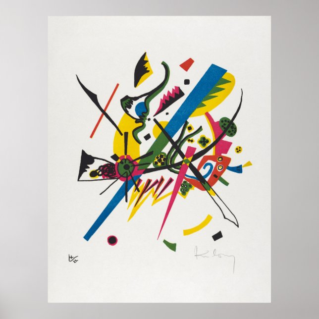 Poster Kandinsky's Kleine Welten I (Frente)