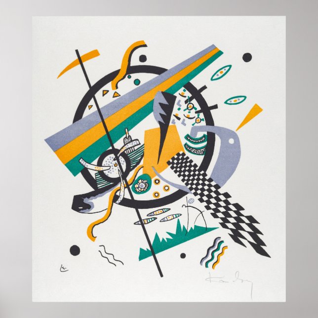 Poster Kandinsky's Kleine Welten IV (Frente)